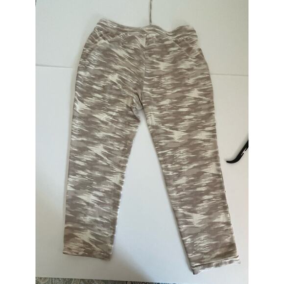 Weekend By Chicos Womens Sz3 Camo Khaki Sweater Pants - Picture 2 of 7